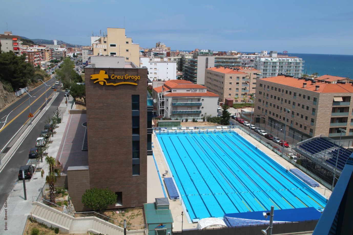 Sant Jordi Boutique Hotel Calella Eksteriør bilde The swimming pool
