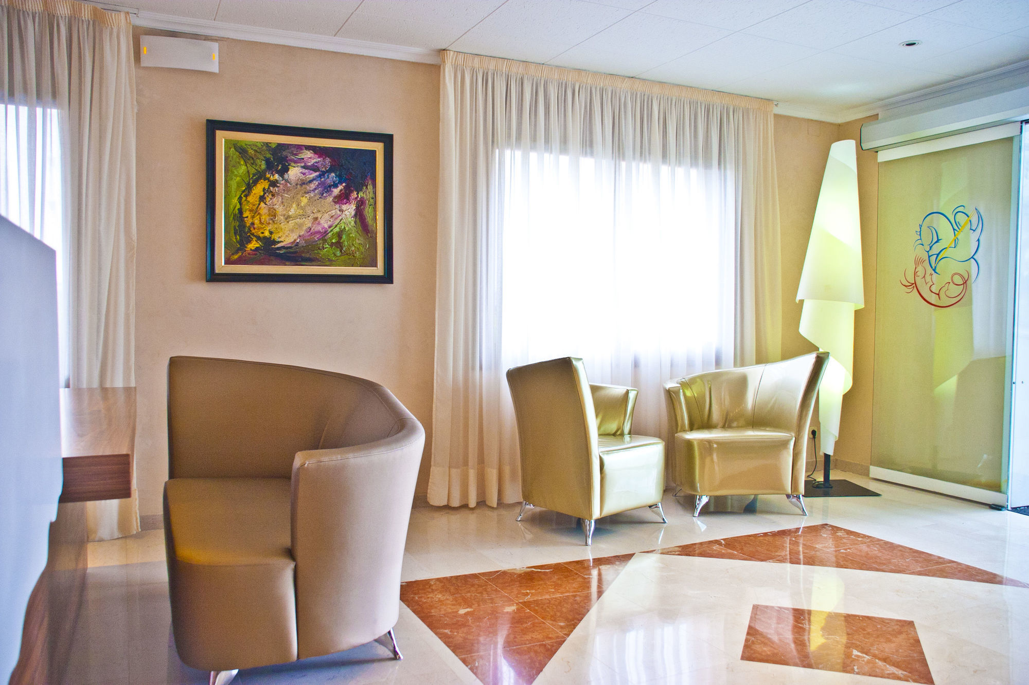 Sant Jordi Boutique Hotel Calella Eksteriør bilde The lobby of the hotel