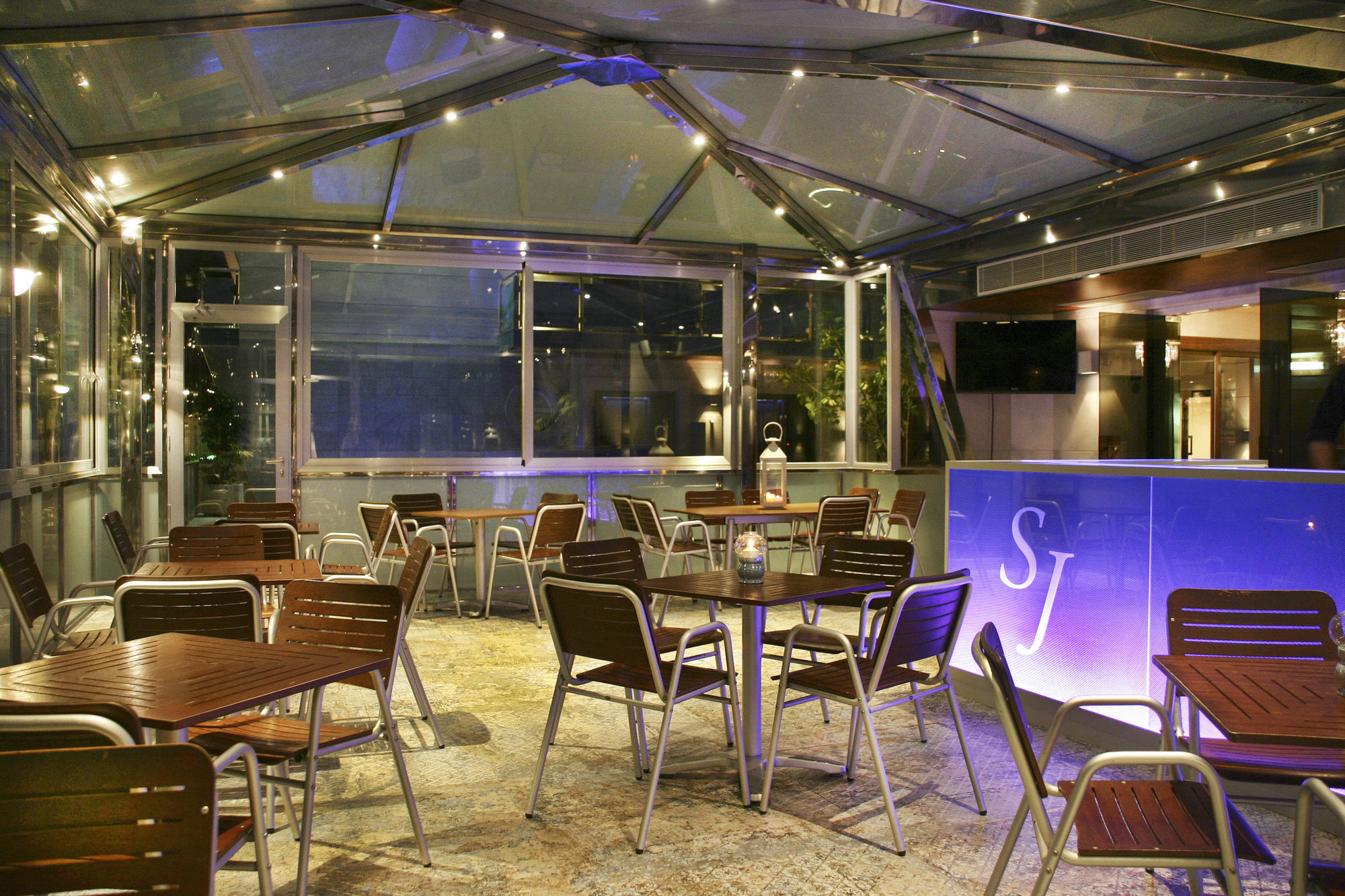Sant Jordi Boutique Hotel Calella Eksteriør bilde Sky Bar